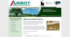 Desktop Screenshot of abbotprint.com